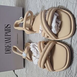 Women Flat Sandals Sz 10